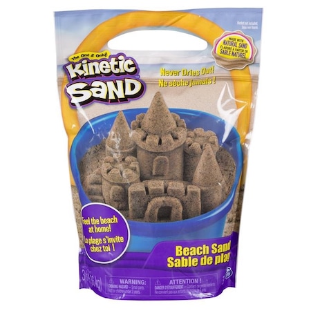 Kinetic Sand Spin Master Beach Sand Kinetic Sand Natural 6028362